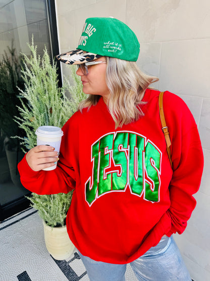 Jesus Puff Sweatshirt or Tee