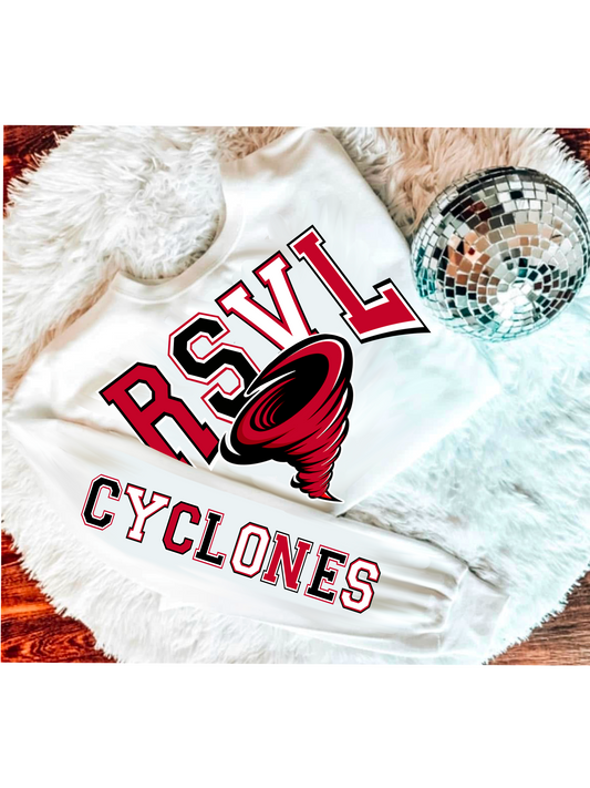 Sleeved Sweatshirt/Tee Mascot