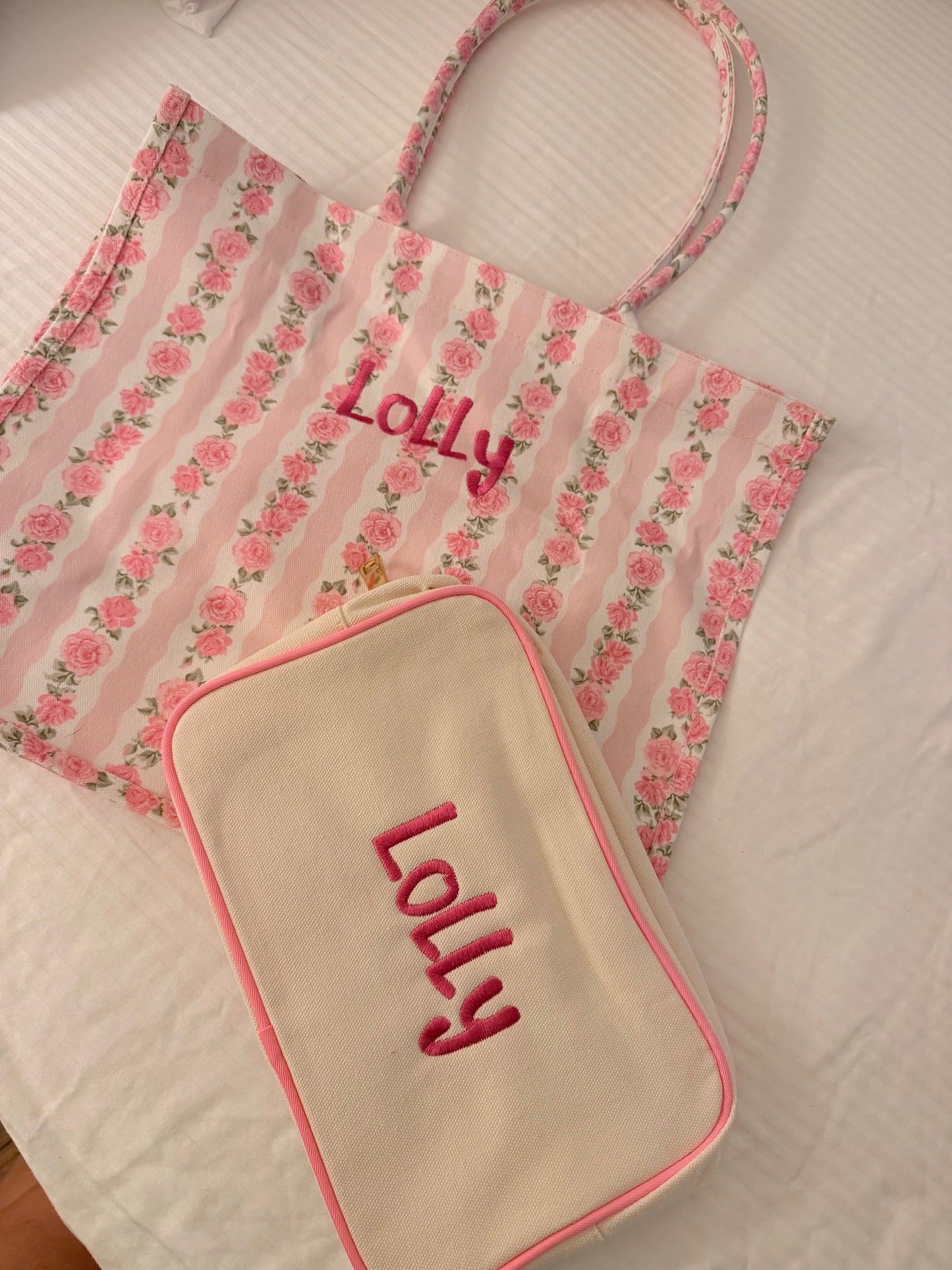 Bold Zip Pouches (Large and Small)