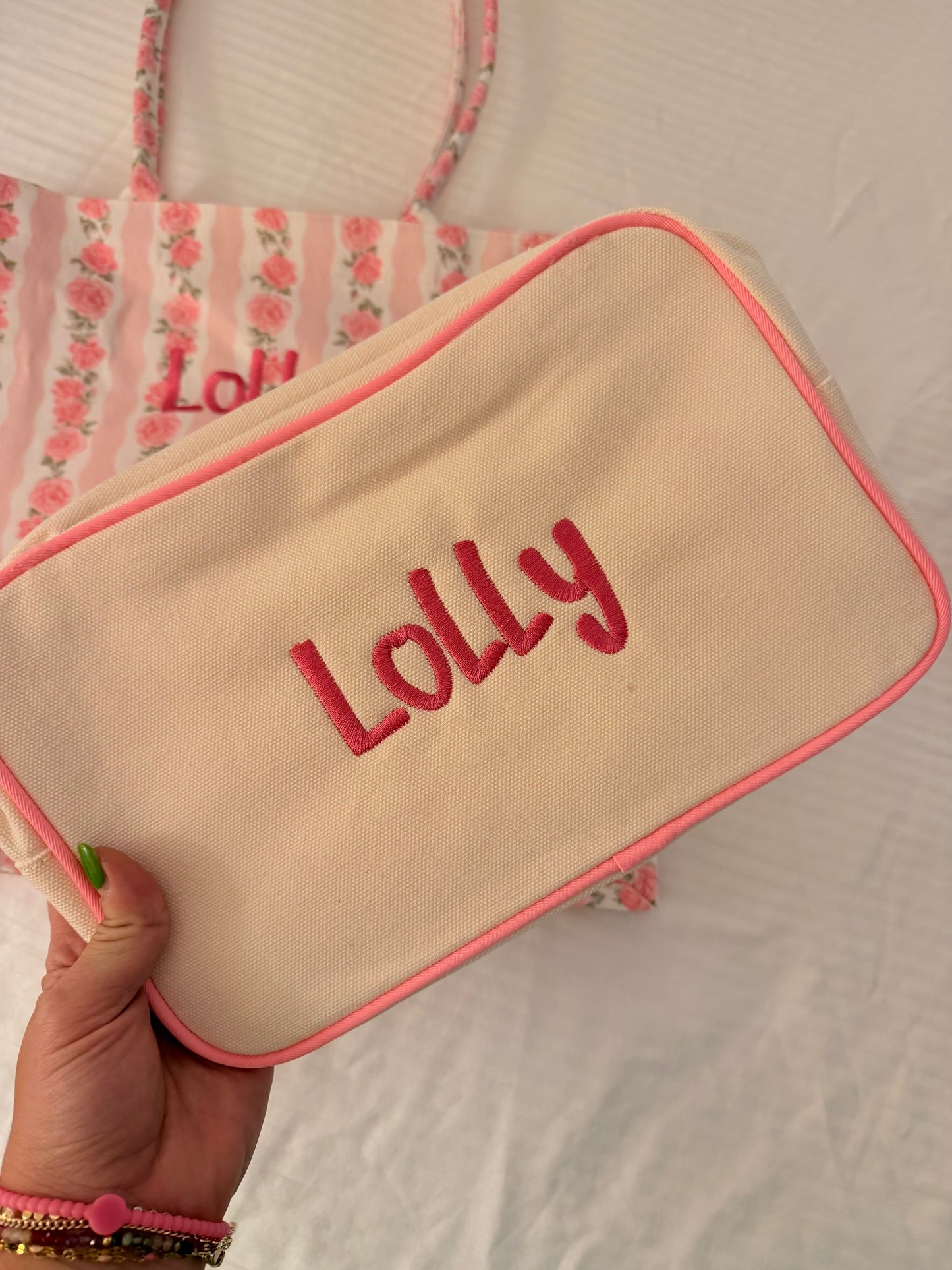 Bold Zip Pouches (Large and Small)