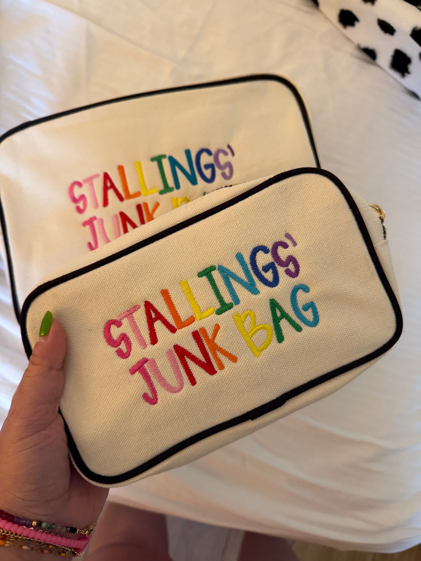 Bold Zip Pouches (Large and Small)