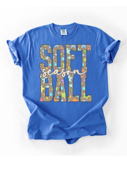 Cheetah Print Softball or Baseball